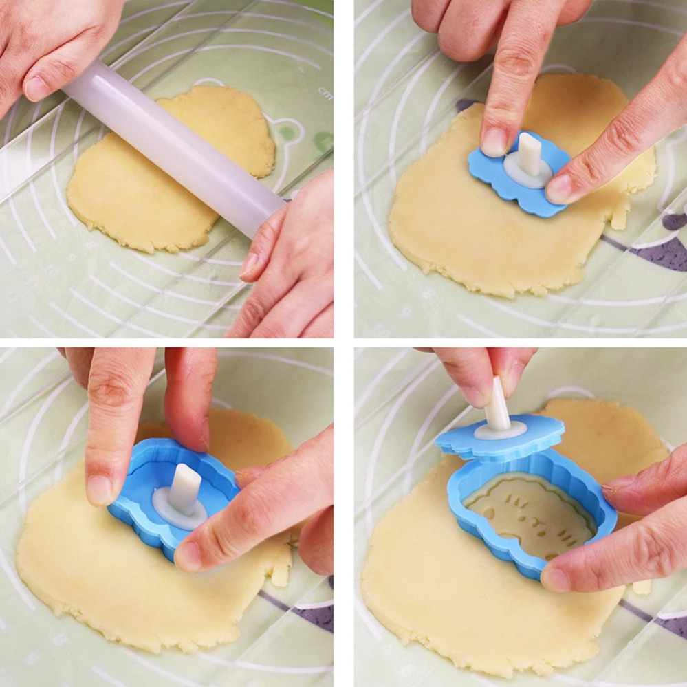 Cookie Mold Stamp Cartoon Saus - Home Improvement Diy ulasan dan harga