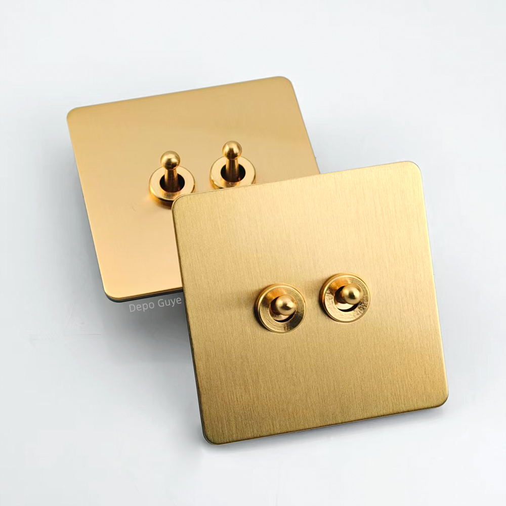 5/10 PCS Gold Wall Light Toggl - Home Improvement Guy ulasan dan harga